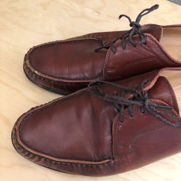 GRENSON Leather Oxford Shoes Men’s size 9 Brown Lace Up main image 6
